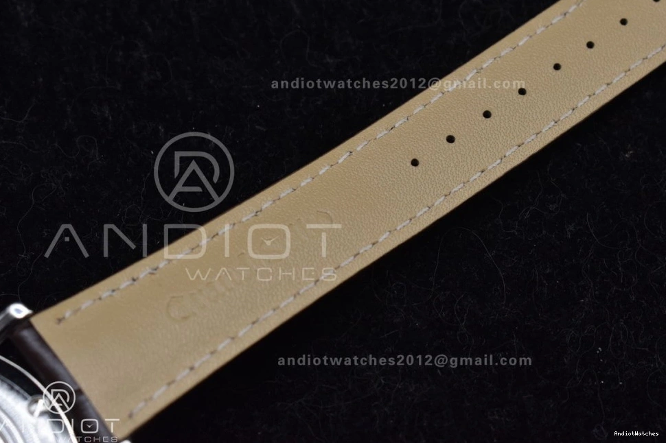 GSF Reliable 1:1 on Dial Edition Grand 886 Elegance Strap NH SS Best Brown Leather Cream GMT Seiko 0125